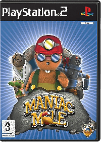 Maniac Mole PAL Playstation 2  box art